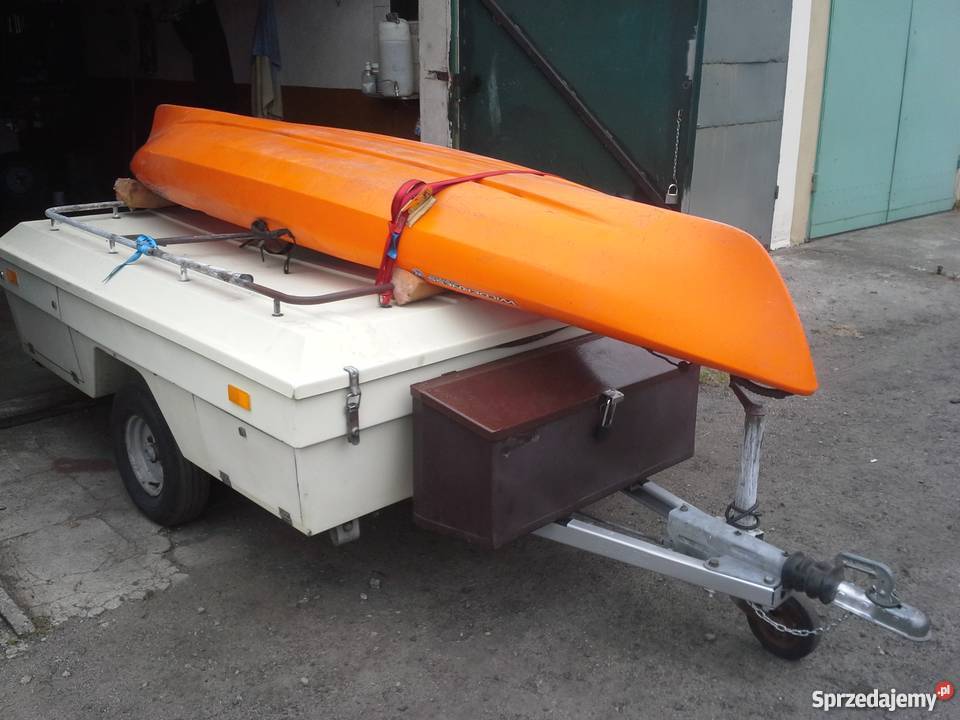 Przyczepka Kempingowa Namiotowa rozkładana Żagań