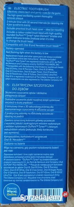 NEVADENT Basic elektryczna szczoteczka do zębów Ełk