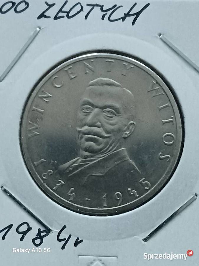 20 złotych Wincenty Witos 1984 r Konin
