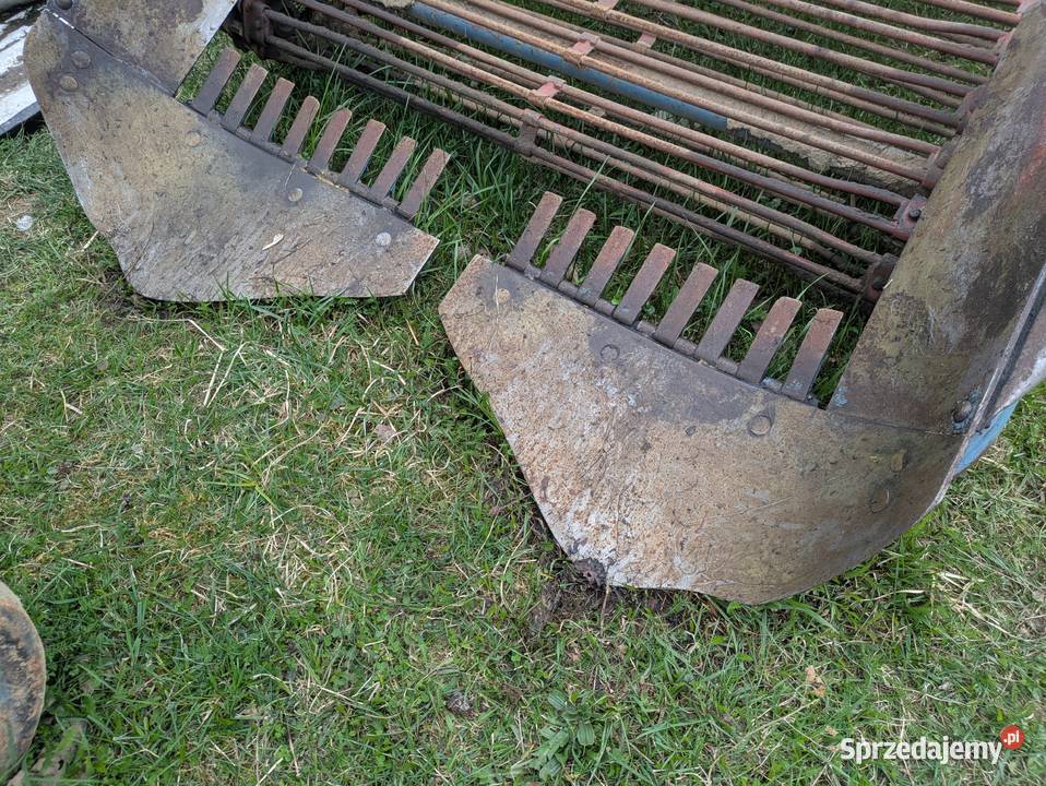 Kopaczka elewatorowa dwurzędowa rolnika mazowieckie