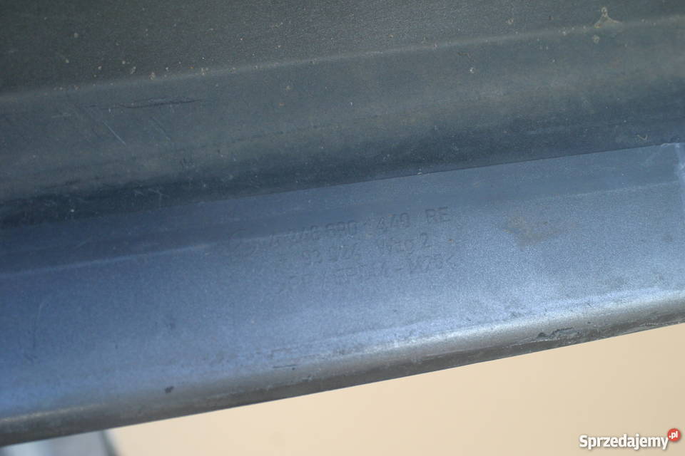 MERCEDES B KLASA W246 PRÓG NAKŁADKA LISTWA PRAWA Bieleń