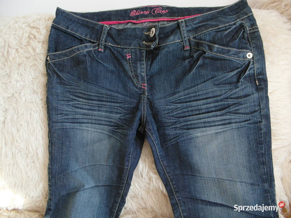 SPODENKI JEANS RYBACZKI modne Warszawa