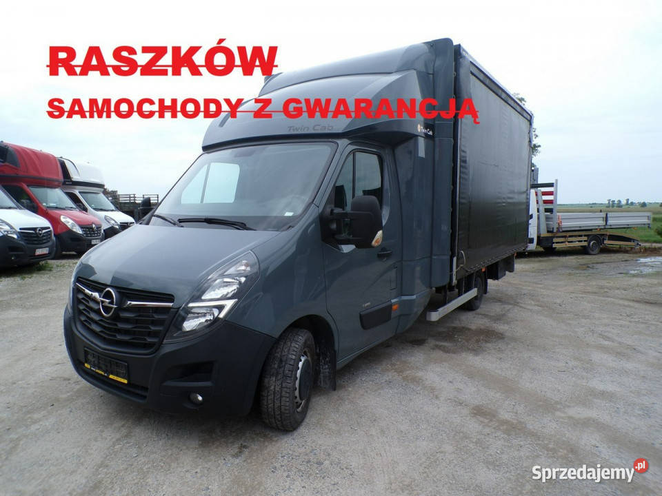Opel Movano plandeka 10 ep twin cab leasing Raszków