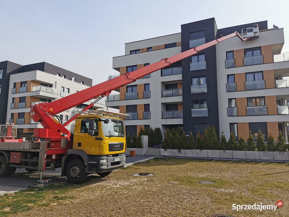 Zwyżka Będzin wynajem zwyżki podnośnik koszowy