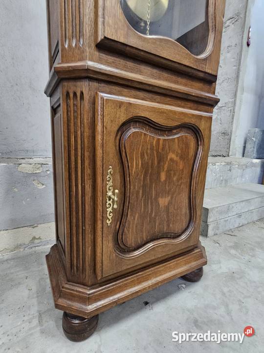 Ładny stylowy zegar stojący z Francji Nowy Sącz