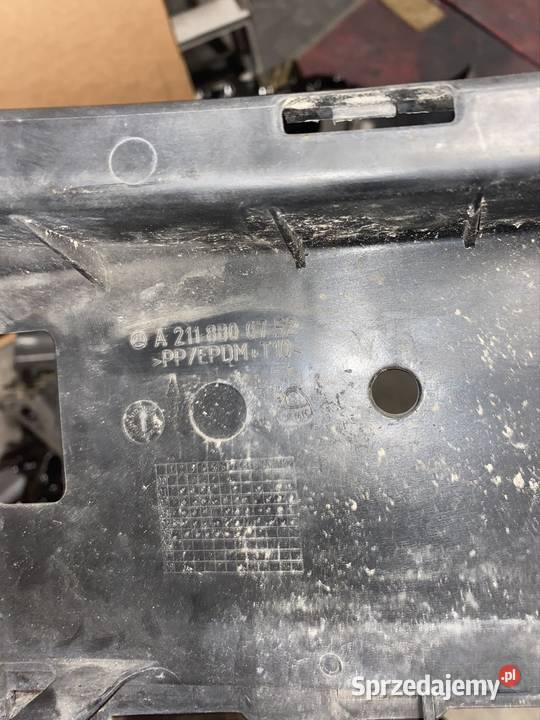 wzmocnienie zderzaka środkowe w211 przedlift Tomaszów Lubelski
