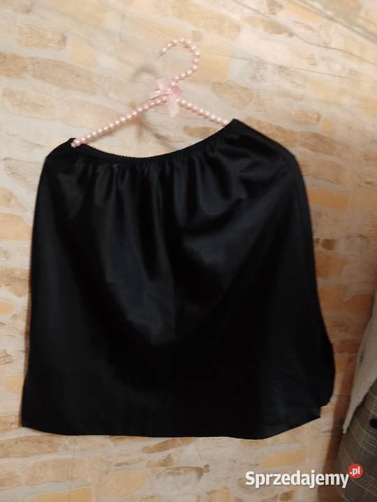 4042 LXL Czarna półhalka halka z Londynu czarny Kraków