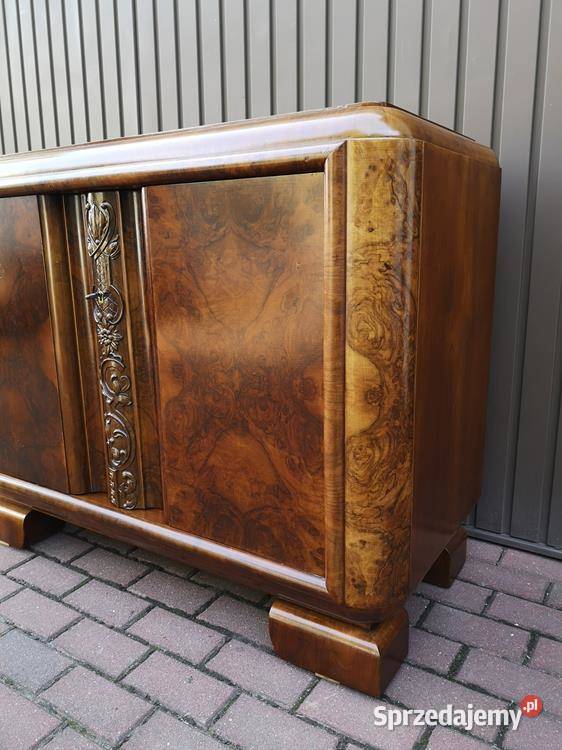 Komoda Pomocnik ARTDECO Orzech Stara Antyk wielkopolskie Swarzędz sprzedam