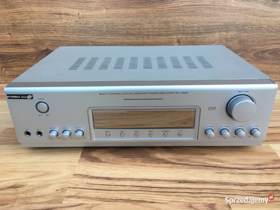 Amplituner karaoke HYUNDAI AV13600 pilot opolskie Opole sprzedam