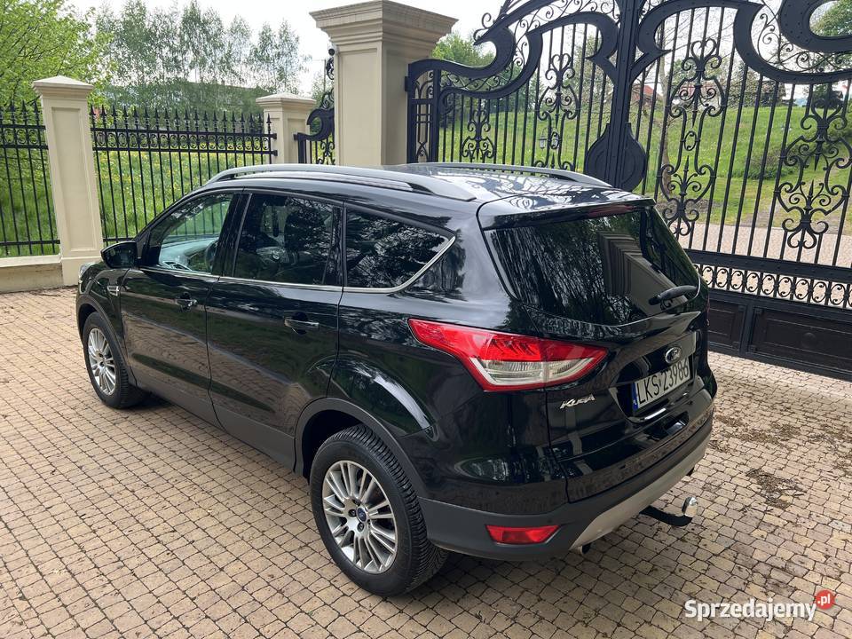 Ford Kuga Mk2 Suv 20TDCi 140 Czarny Skóry czarny