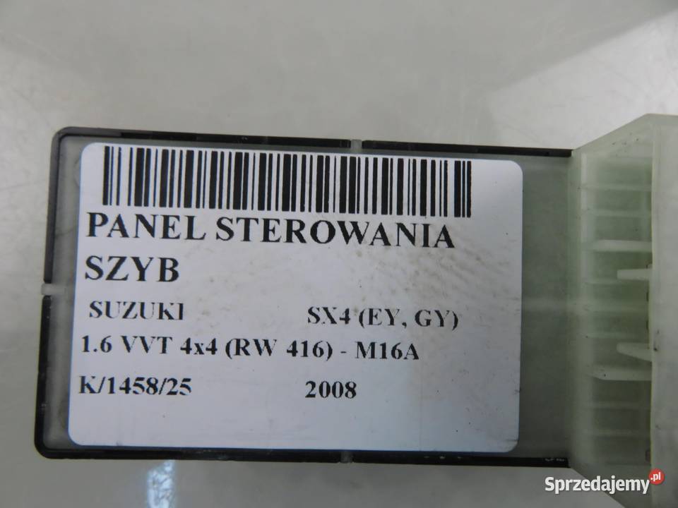 PANEL SZYB SUZUKI SX4