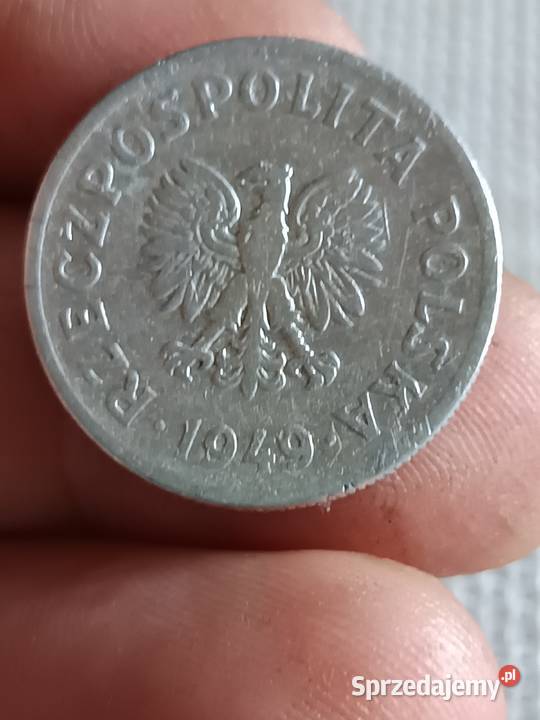 Sprzedam monete 50 groszy 1949 mala skretka