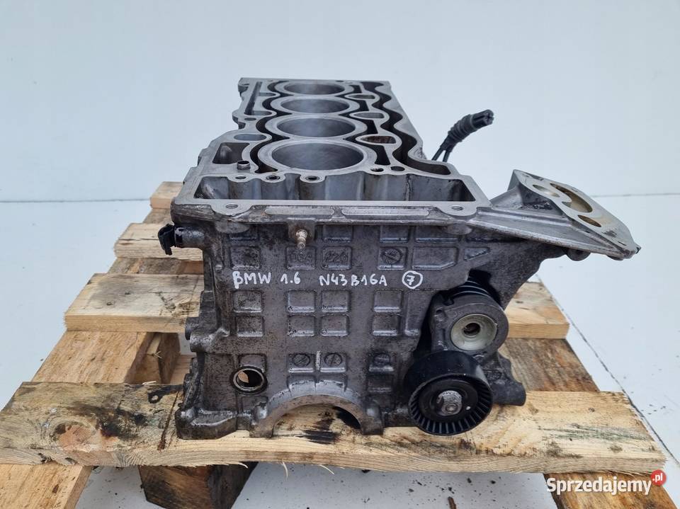 BLOK SILNIKA BMW E90 E91 E92 E87 16 N43B16A Janów