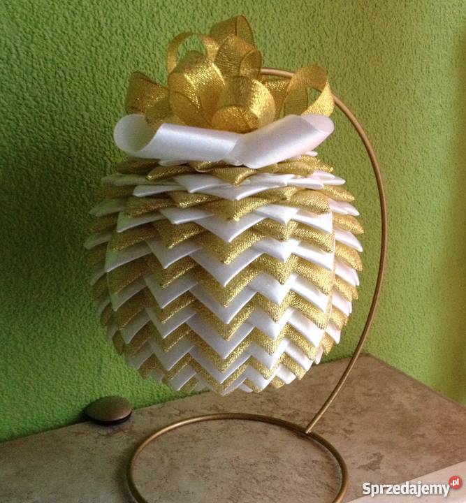 Bombki wstążkowe karczochy Chorzów