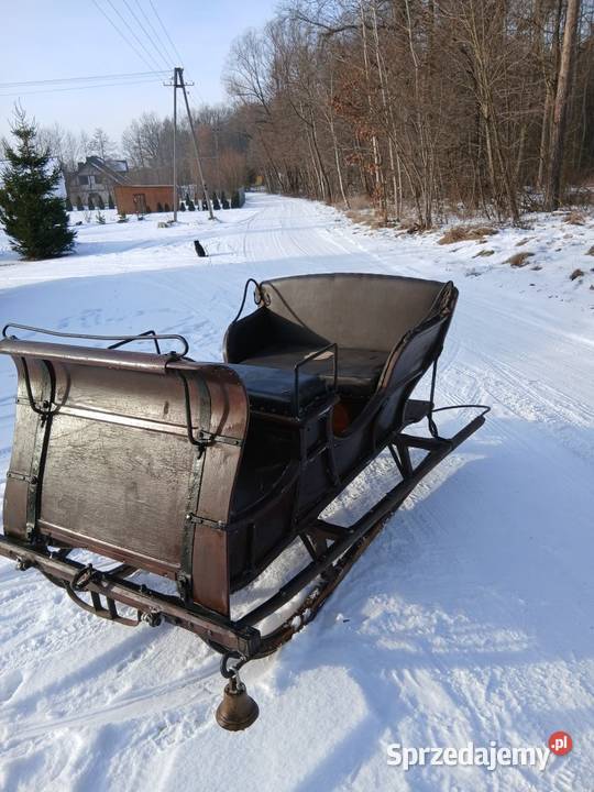sanie konne lekkie ze struną