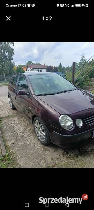 Volkswagen polo nieuszkodzony Dąbrówno sprzedam
