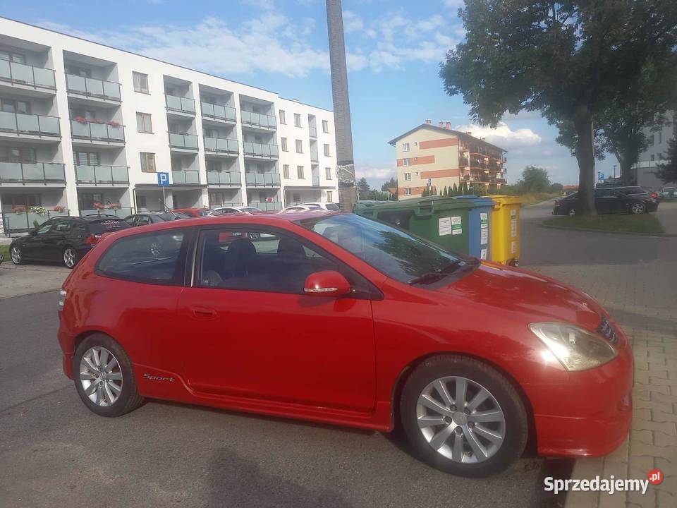 Honda Civic VII 14 90 sports poduszka powietrzna małopolskie Słomniki sprzedam