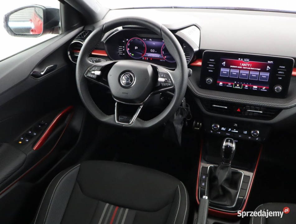 Skoda Fabia 10 TSI kamera cofania