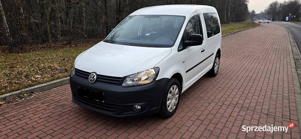VW Caddy 20 MPI 110gaz LPG bezwypadkowy biały Czeladź sprzedam