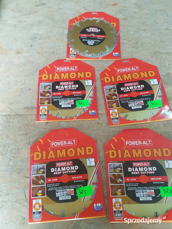 TARCZA DIAMENTOWA DO CIĘCIA 230 mm betonu złota Elektryczne Głogowa