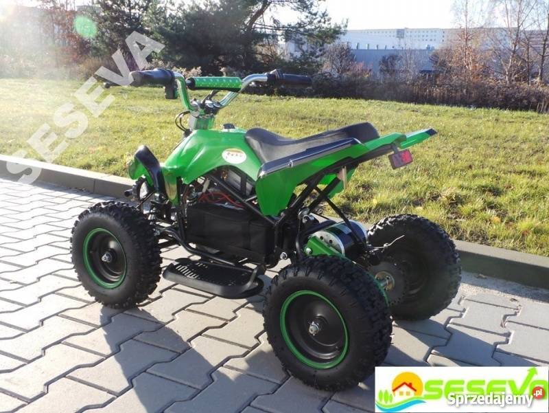 Quad Dzieci Kład ATV extrem ELEKTRYCZNY 500W czarny