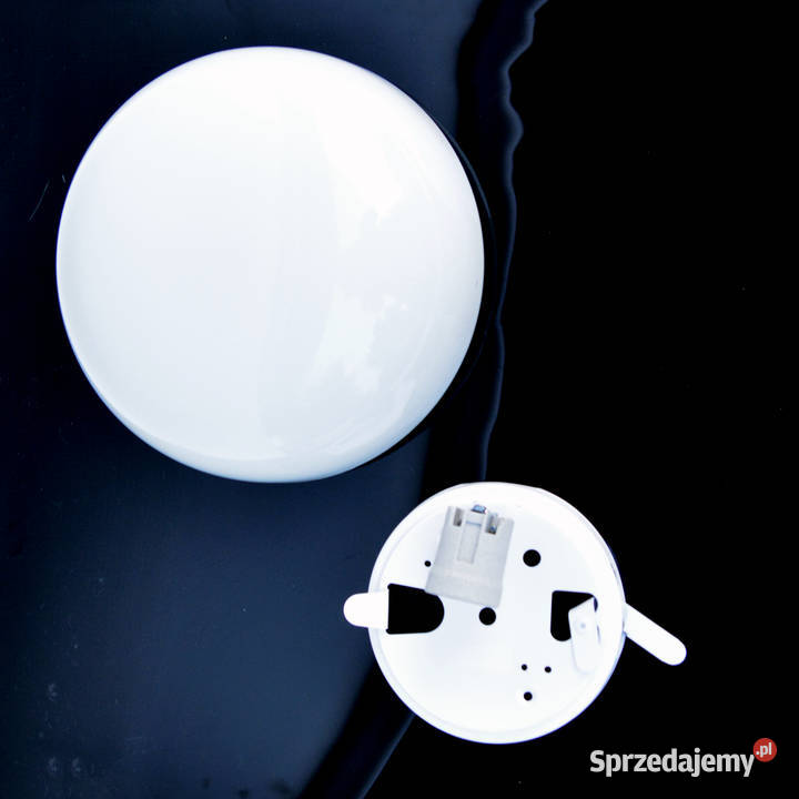 Biały Plafon kinkiet typ OTE4 FOTON Polska lata Warszawa