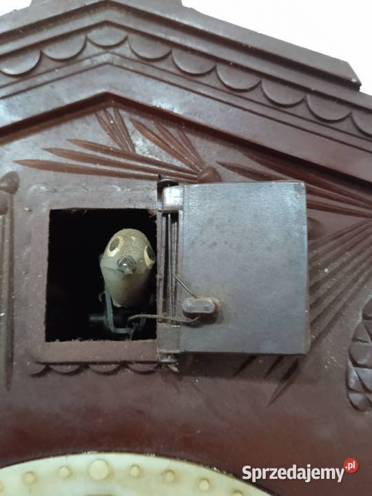 Zegar Majak z kukułką uszkodzony Andrychów