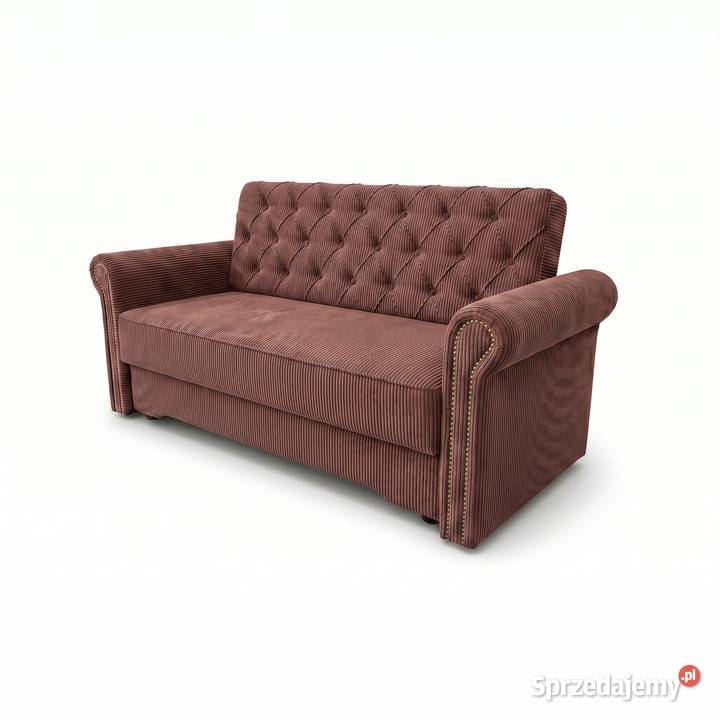 Sztruksowa Kanapa Rozkładana Amerykanka sprzedam