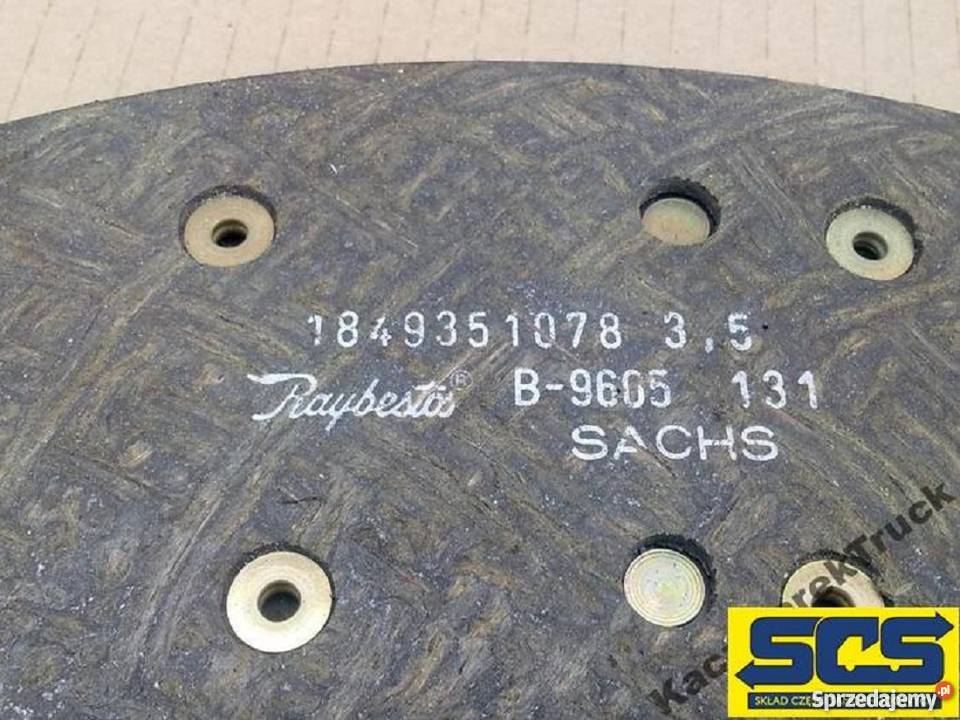 SPRZĘGŁO TARCZA SACHS 1878 080 037 NOWA 700 sprzęgła Bieleń