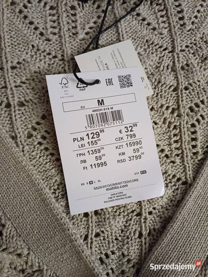 Sweter damski ażurowy kujawsko-pomorskie