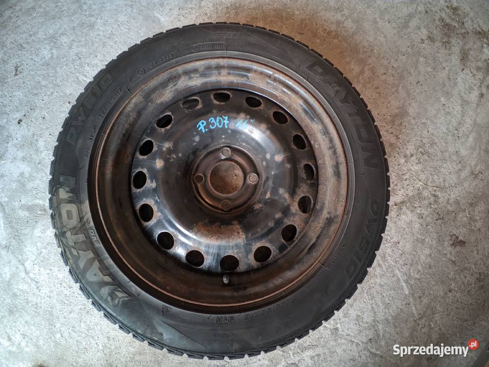 4x koła felgi opony zimowe Citron Peugeot 4x108 sprzedam