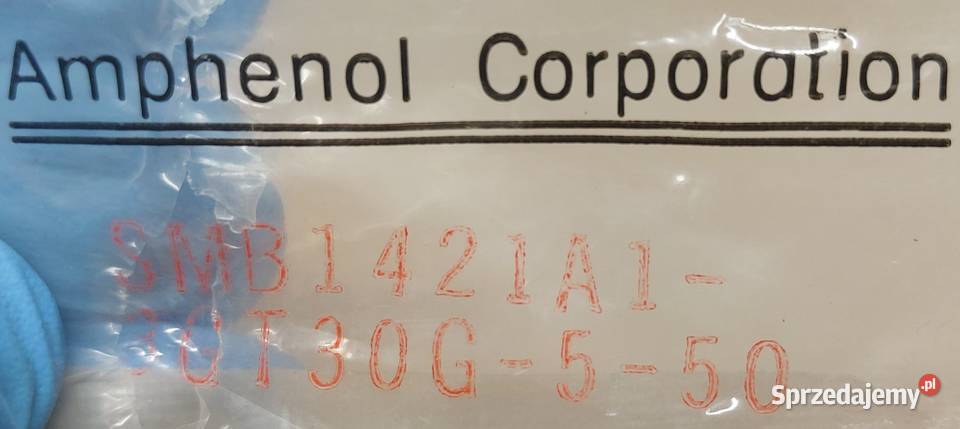 SMB1421A13GT30G550 Złącze Koncentryczne Amphenol dolnośląskie Mielęcin