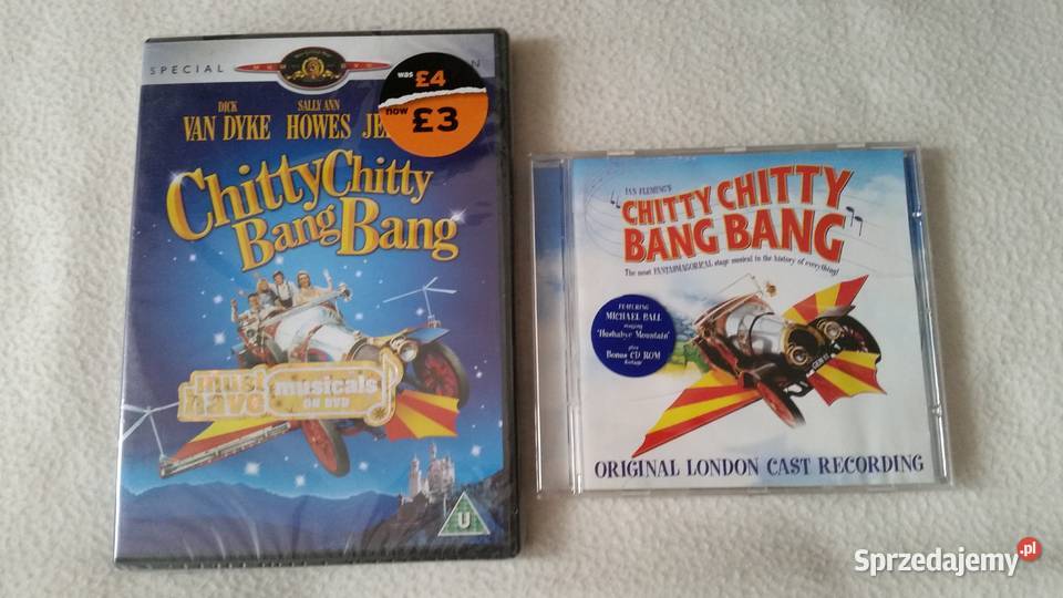 Film CHITTY CHITTY BANG BANG bonus CD soundtrack Puławy