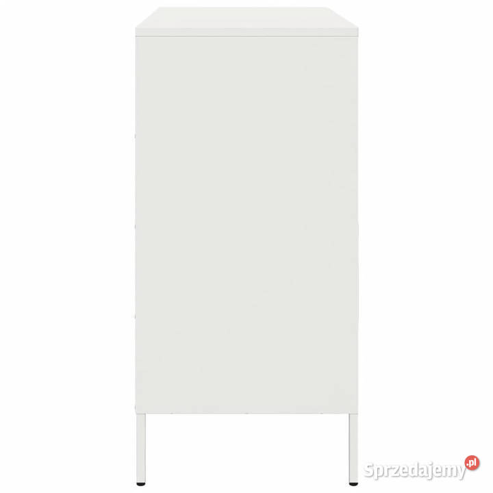 Szafka biała 68x39x79 stal WM842981 sprzedam