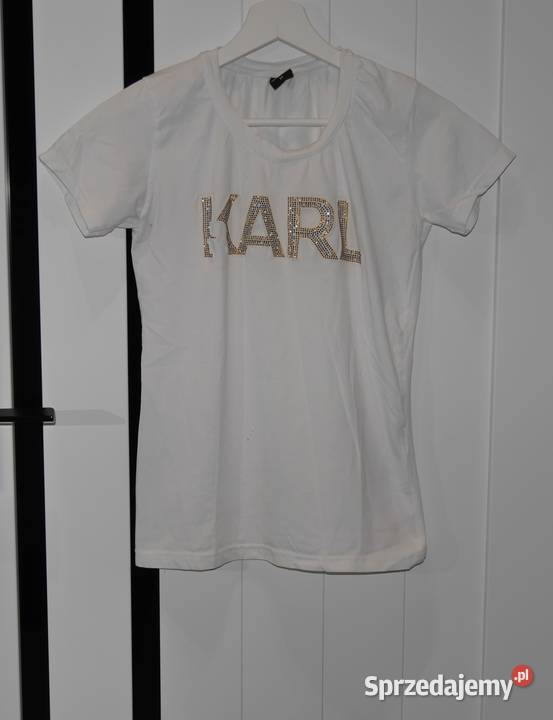 Karl Lagerfeld śliczna bluzeczka cyrkonie 36 S Wrocław sprzedam