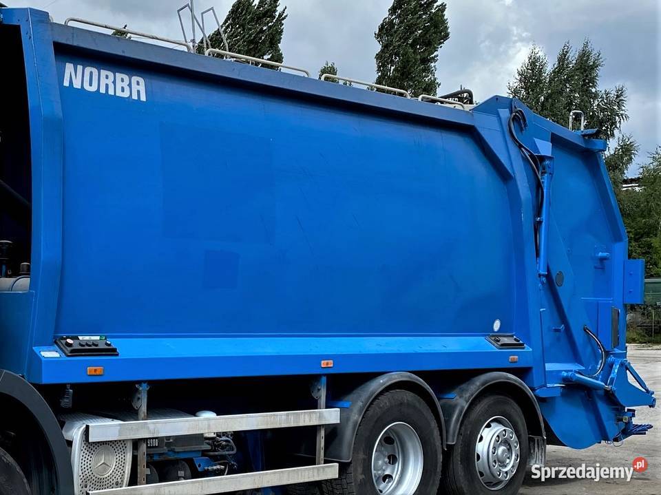Zabudowa śmieciarki NORBA RL 300 do zabudowy 3