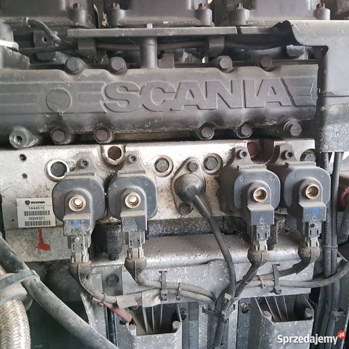 SILNIK SCANIA 124 L 470 HPI DT 1202 KOMPLETNY silniki kompletne Rzędowice