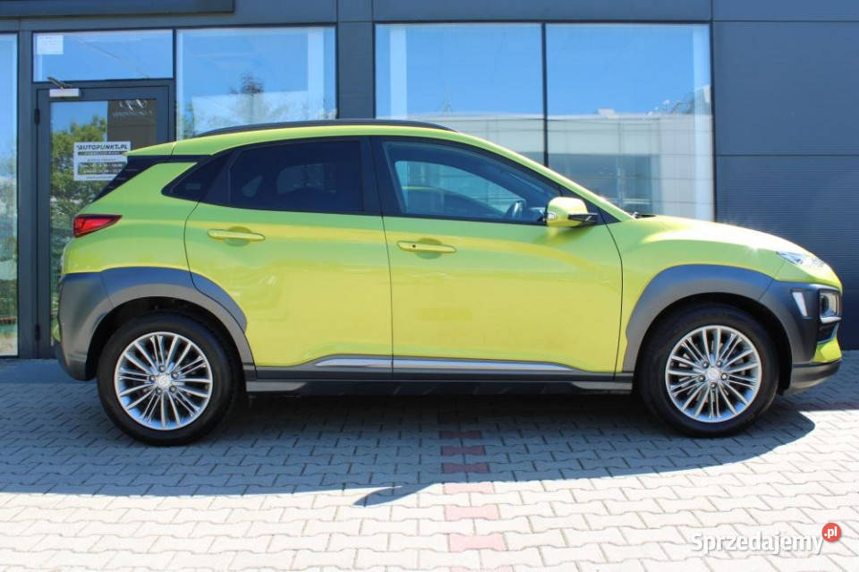 HYUNDAI Kona 2018r Salon 1wł Serwis ASO Kamera nieuszkodzony mazowieckie Warszawa