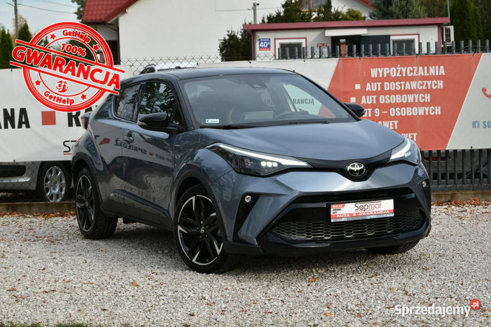 Toyota C-HR Hybrid GR Sport 2.0 184KM 2022r. Salon POLSKA 17tk Skóra NAVi …