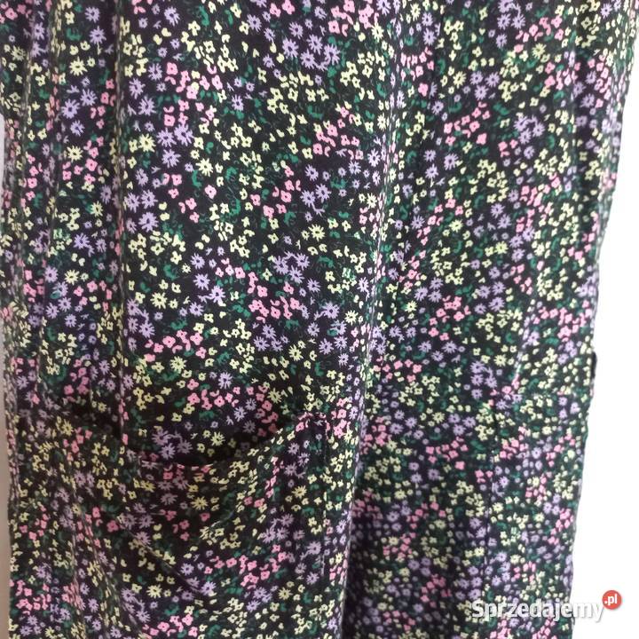 Kombinezon damski Kuloty r 40 kwiatki Bawełna Odzież damska