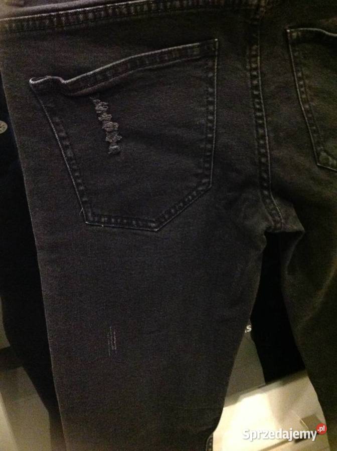 Spodnie Jeans Czarne Damskie VERO MODA r L lubuskie