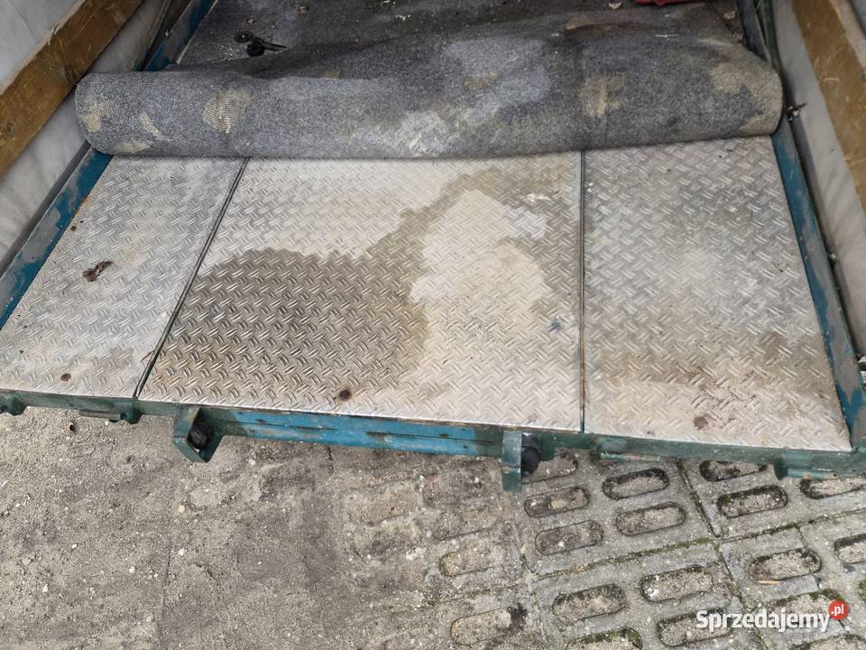 Przyczepa przyczepka maxi laweta plandeka 1oś Burtowe i plandeki wielkopolskie Leszno