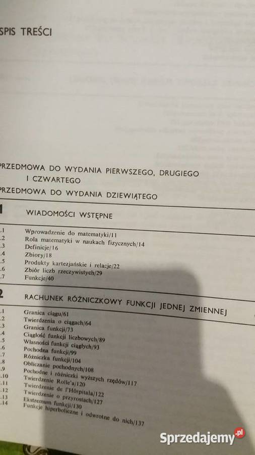 Żakowski książki Matematyka studia Warszawa