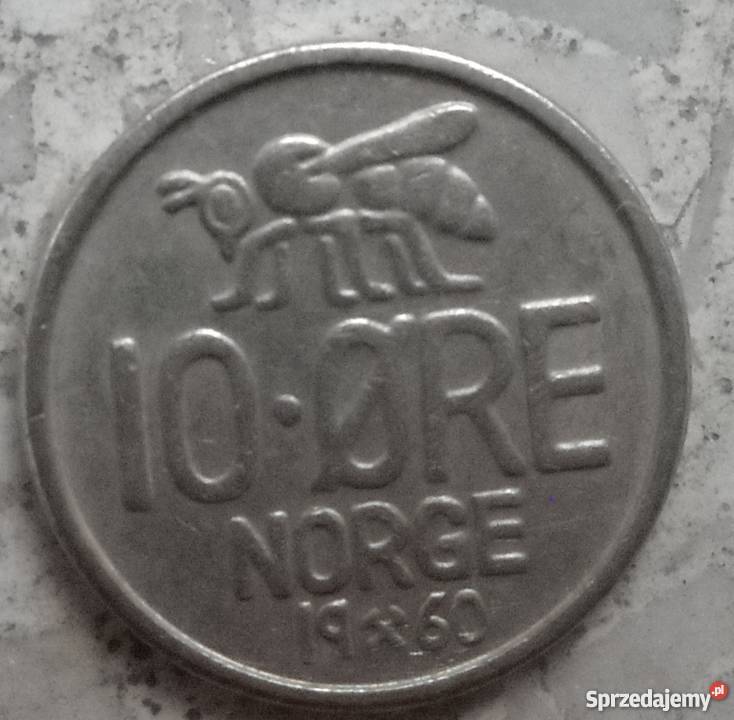 NORWEGIA10 ORE1960 r