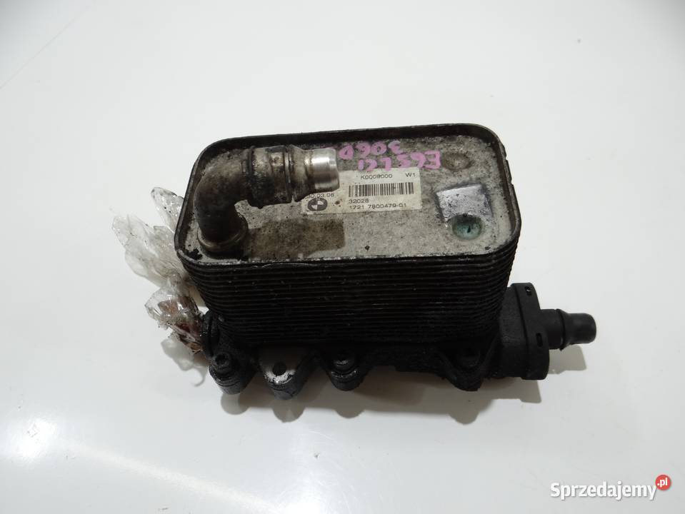 CHŁODNICA OLEJU SKRZYNI BMW E65 LCI 30D 7800479 Strzyżewice sprzedam