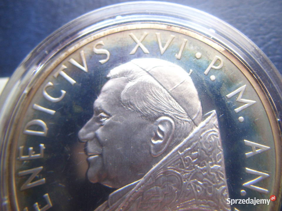 Stare monety 10 euro 2005 Watykan stan menniczy Lesko