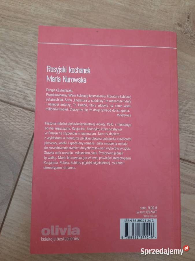Maria Nurowska Rosyjski kochanek miękka