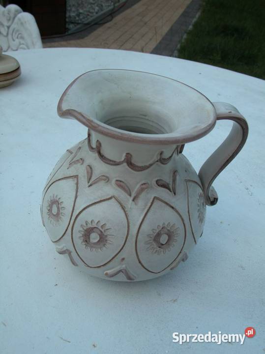 ceramiczny dzban z uchwytem Gorzów Wielkopolski