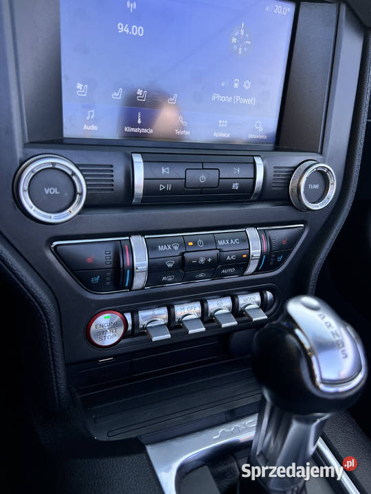 Ford Mustang 23 EcoBoost 320 Cabrio Warszawa sprzedam