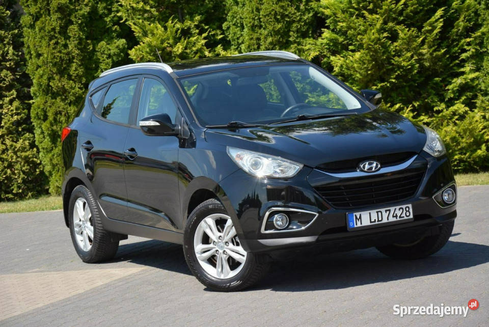 Hyundai ix35 Premium 4WD Skóry Duża Navi Kamera czarny Ostrów Mazowiecka